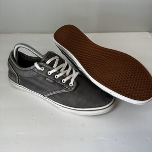 Vans Off The Wall Shoes Women’s Size‎ 9 Canvas Grey